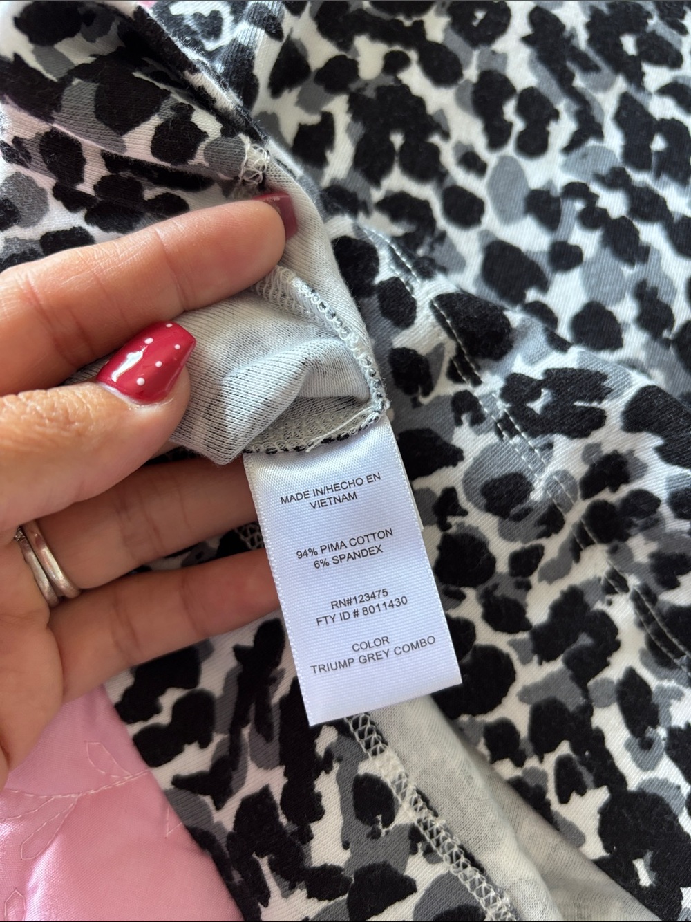 Ellen Tracy Black and White Leopard Print Mini Dress - Picture 6 of 6